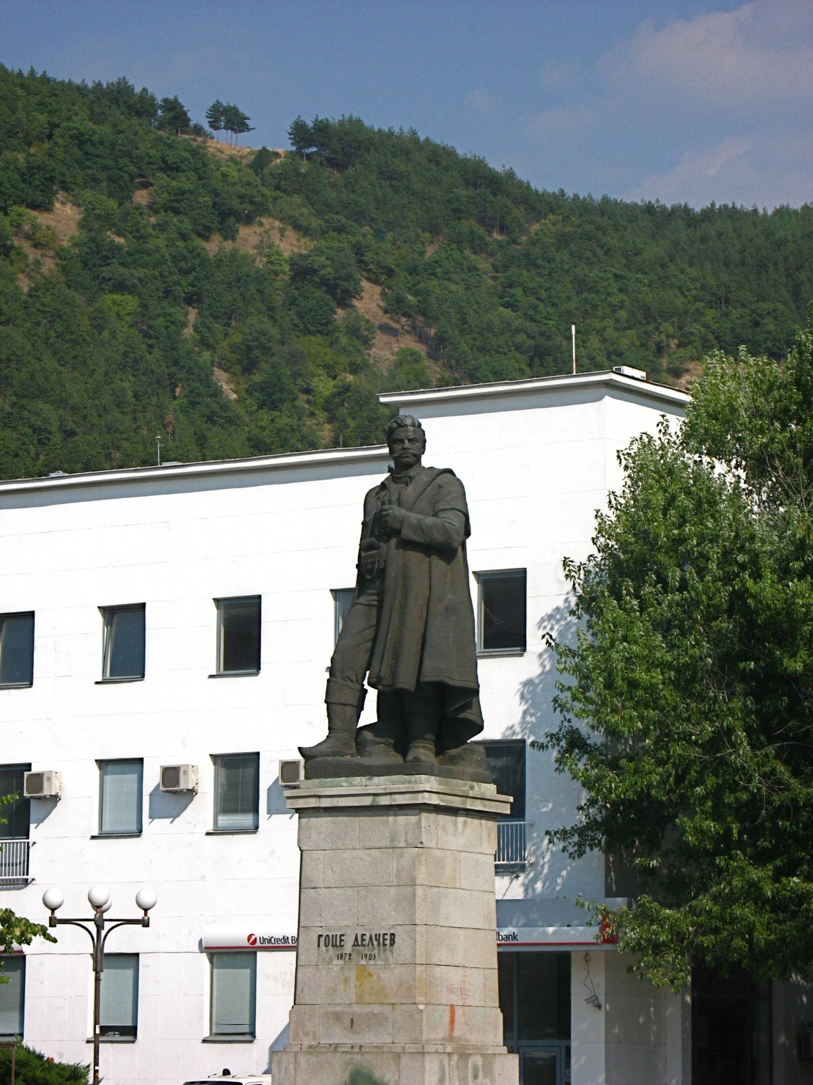 Macedonia Square and the Gotse Delchev Monument